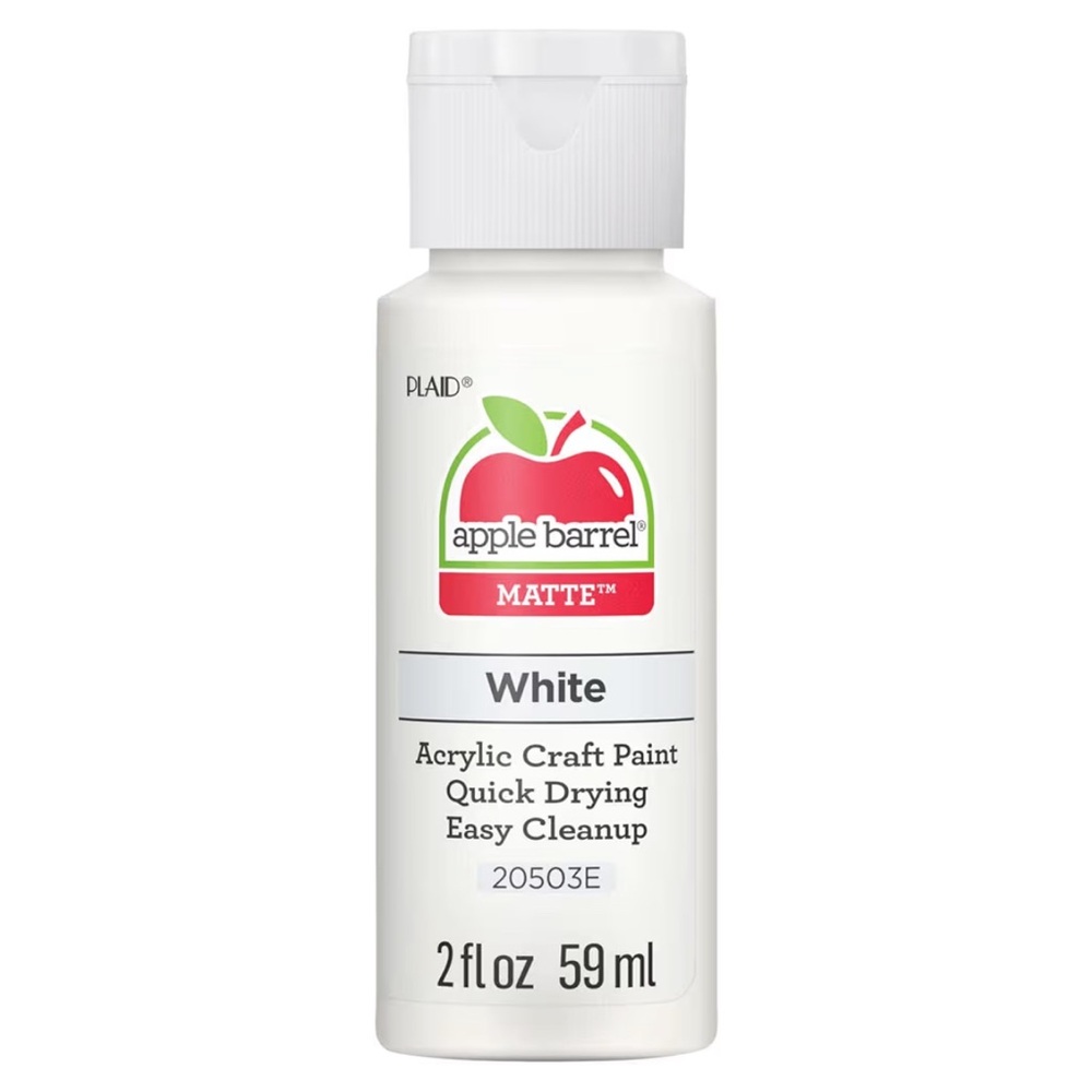 White Acrylic Craft Paint